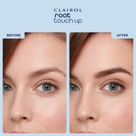 Clairol used to define eyebrows demonstrating sharper brows and natural fill
