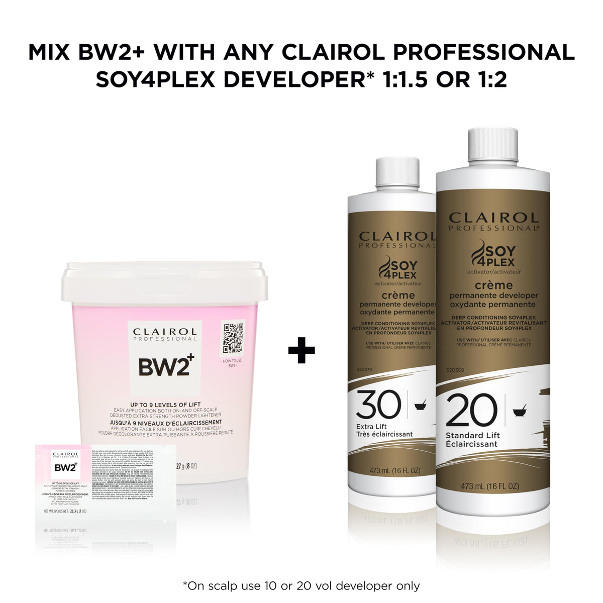 Clairol Professional balayage in use showing seamless blending benefit