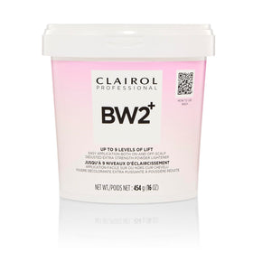 Clairol Professional BW2+ front package showing product name and size for clear identification