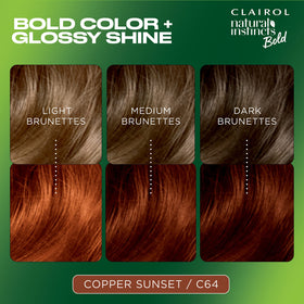 Clairol color cream and activator close-up showing easy mixing