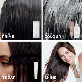 Clairol ColorStrong bonding primer close-up showing texture and prep benefit