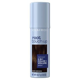 Clairol dark brown front packaging showing product and benefit