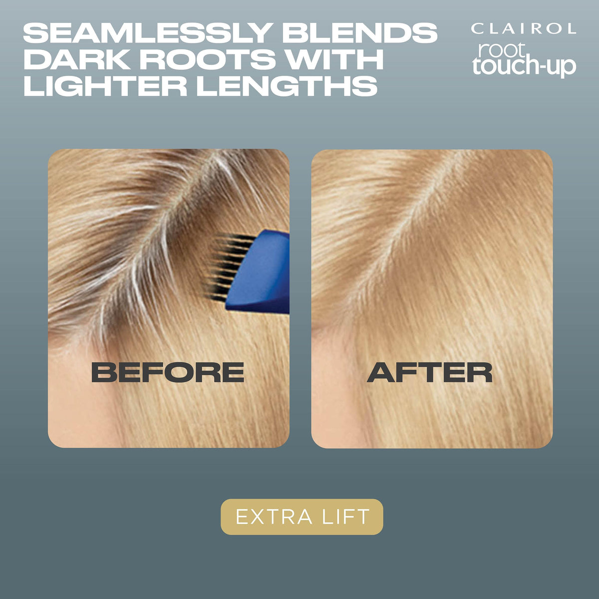 Clairol kit contents with gloves and instructions for safe application