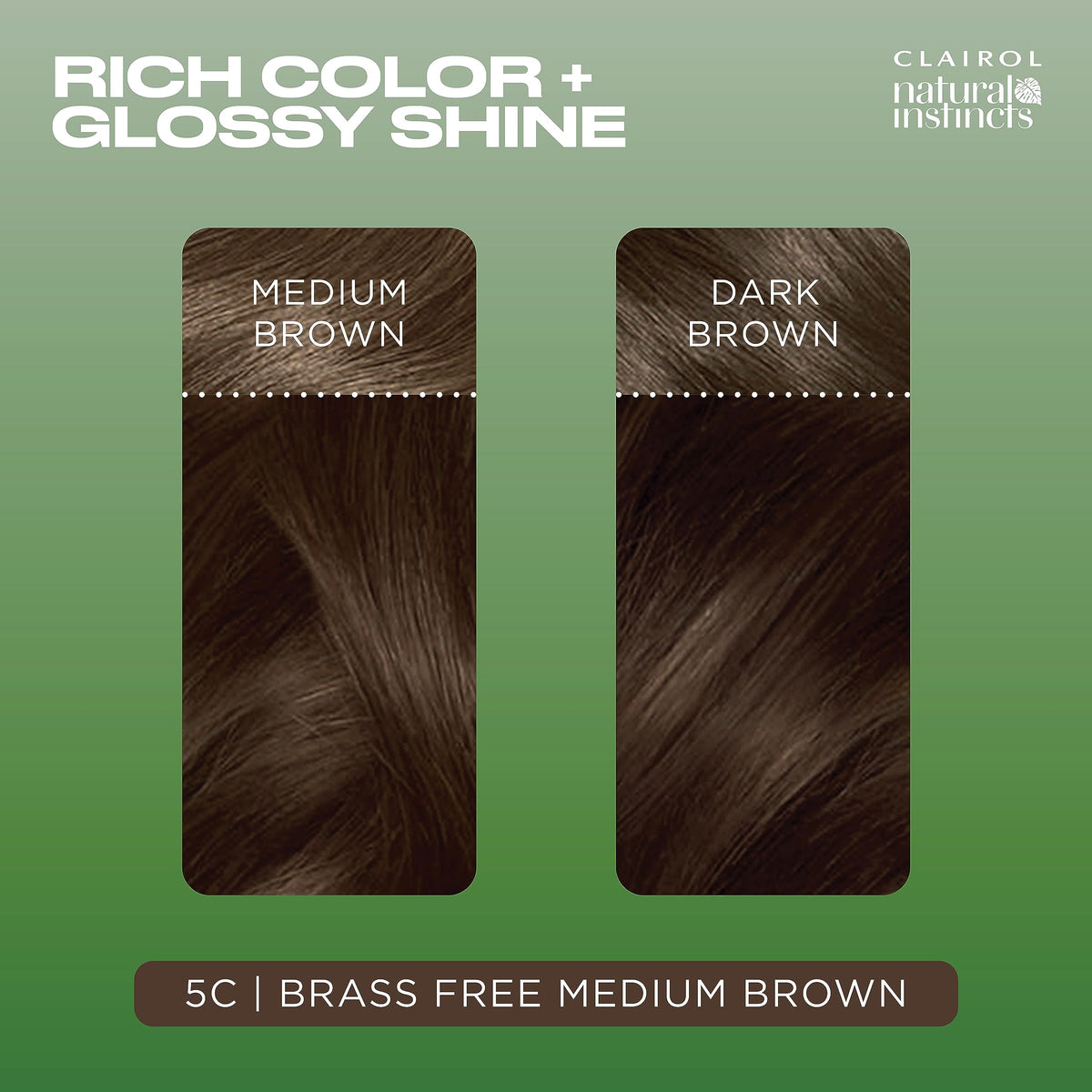 Clairol Natural Instincts Brilliant Shine Conditioner tube for soft hair