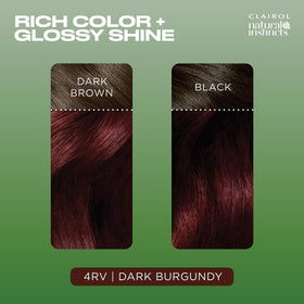 Close-up of Clairol cream texture highlighting easy blendability and coverage