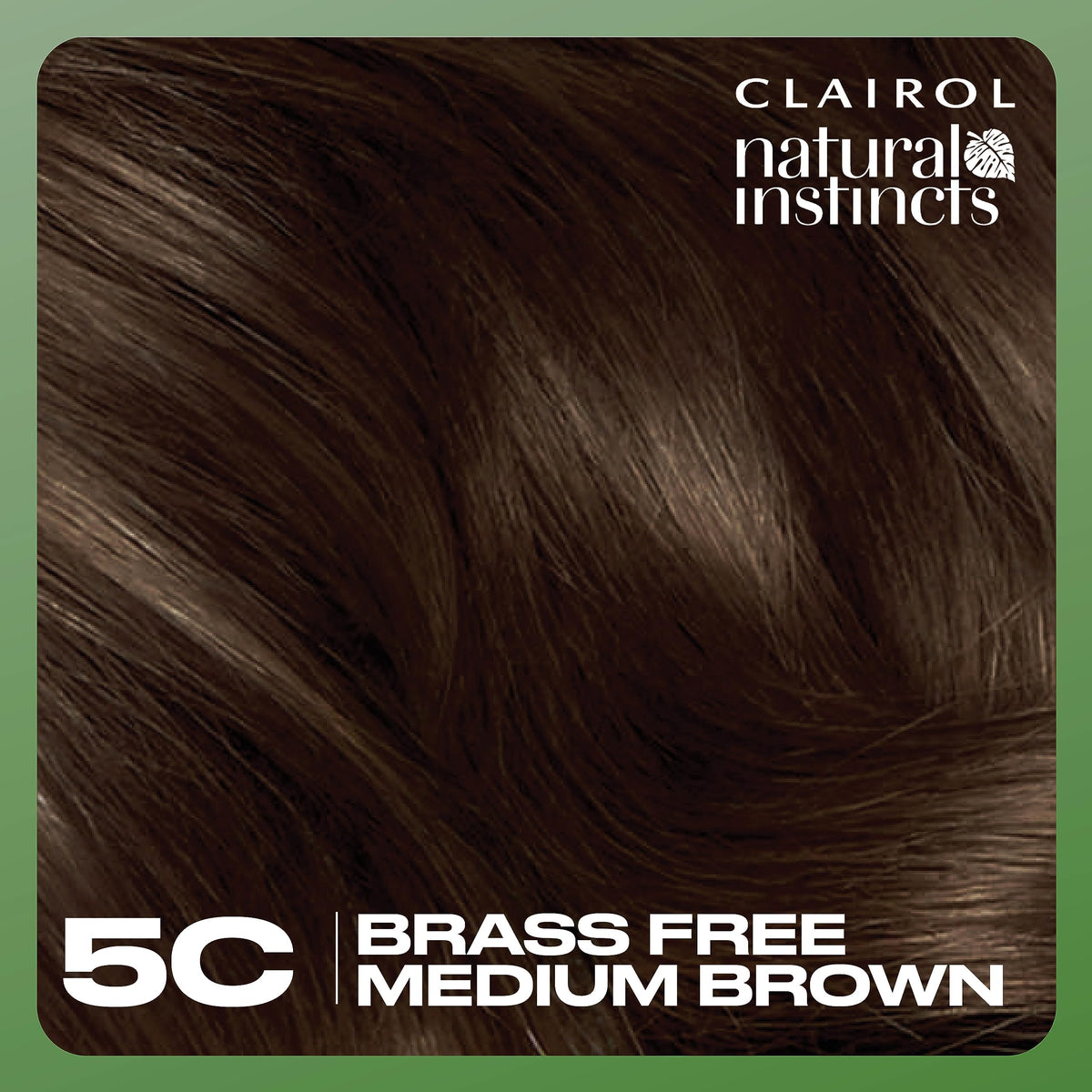 Clairol Natural Instincts ingredients label closeup highlighting coconut oil