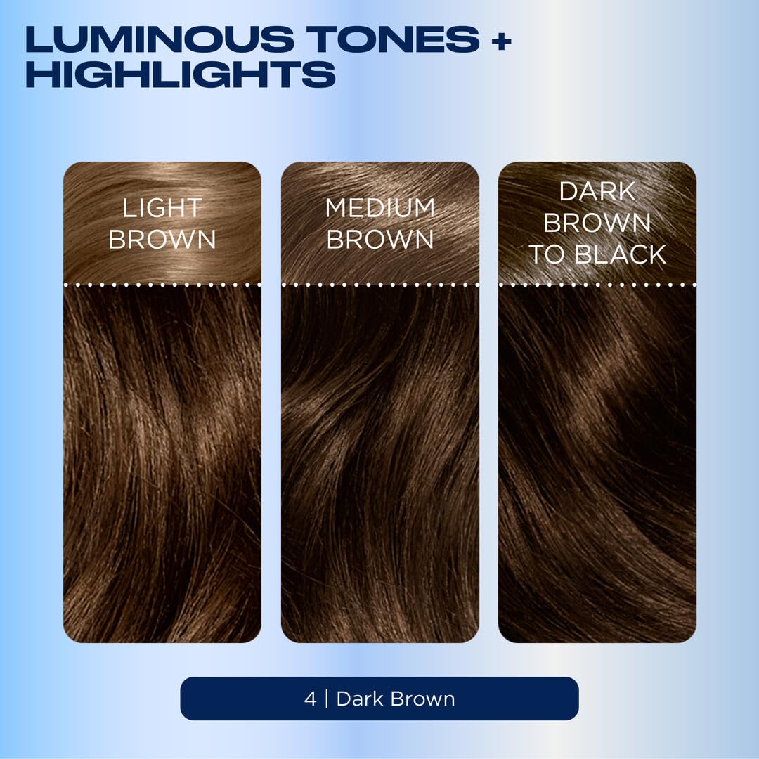 Clairol Nice'n Easy application in progress for at-home ease and control