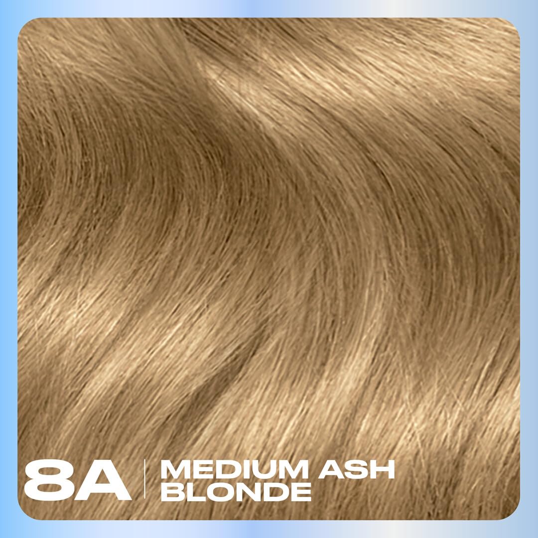 Clairol Nice'n Easy cream texture close-up showing smooth, oil-infused formula