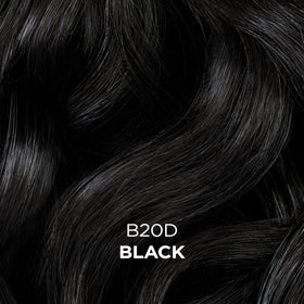 Clairol Professional 20D Black close-up of bottle texture highlighting moisturizing formula