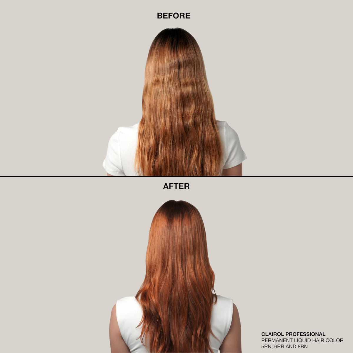 Clairol Professional color swatch chart with 4N neutral shade for accurate matching
