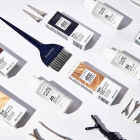 Clairol Professional 4N being mixed with developer showing ready-to-apply consistency
