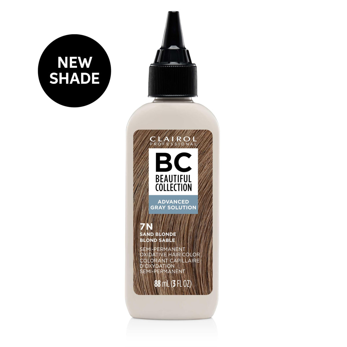Clairol Professional tube creamy texture close-up highlighting moisturized finish