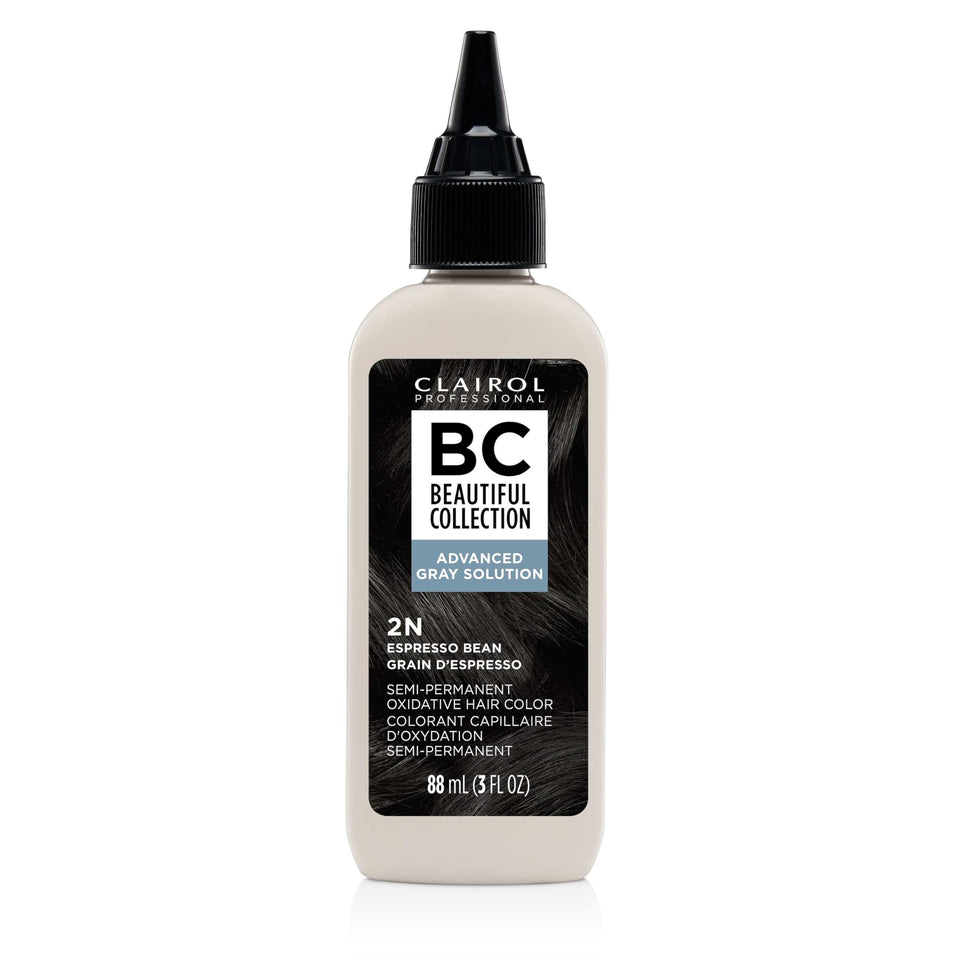 Clairol Professional front packaging showing 2N Espresso Bean for clear shade identification and appeal