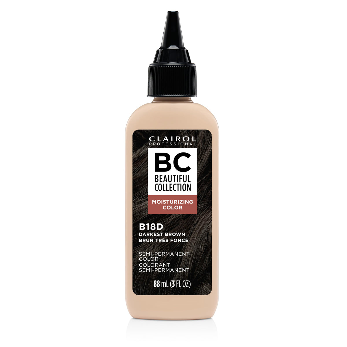 Clairol Professional front packaging showing shade and benefit of rich color