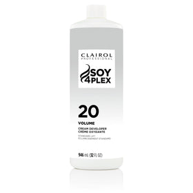 Clairol Professional bottle front showing 32 oz developer for easy identification and use