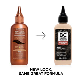 Clairol Professional bottle applicator demonstrating easy, controlled application