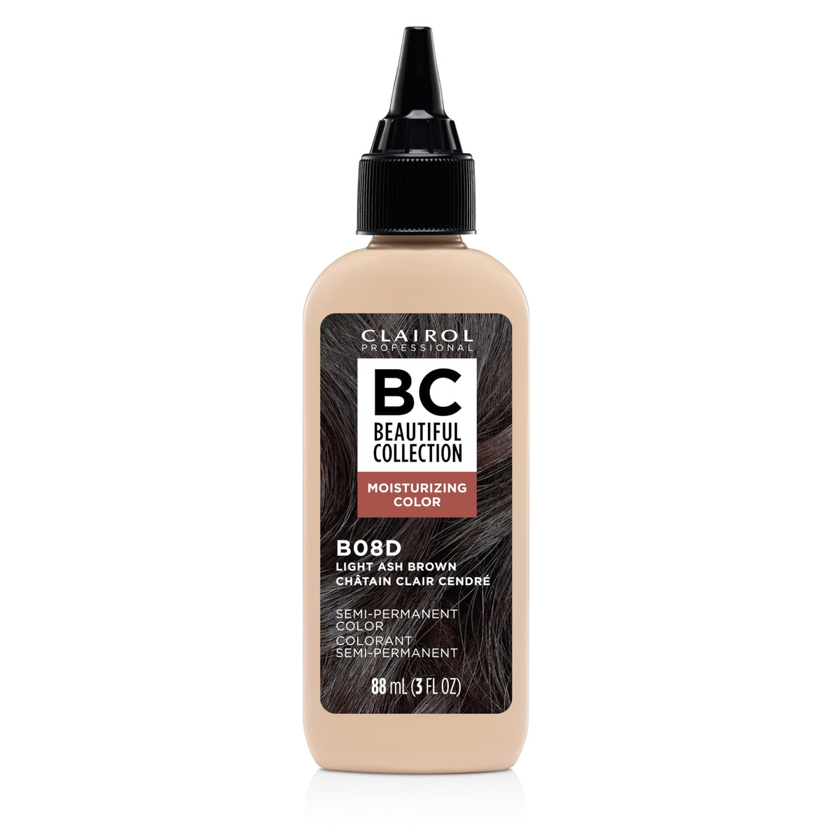 Clairol Professional front packaging showing shade and benefit of rich color