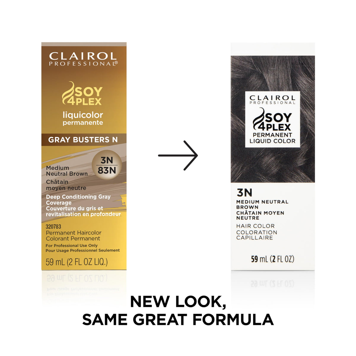 Clairol Professional creamy color texture highlighting smooth application benefit
