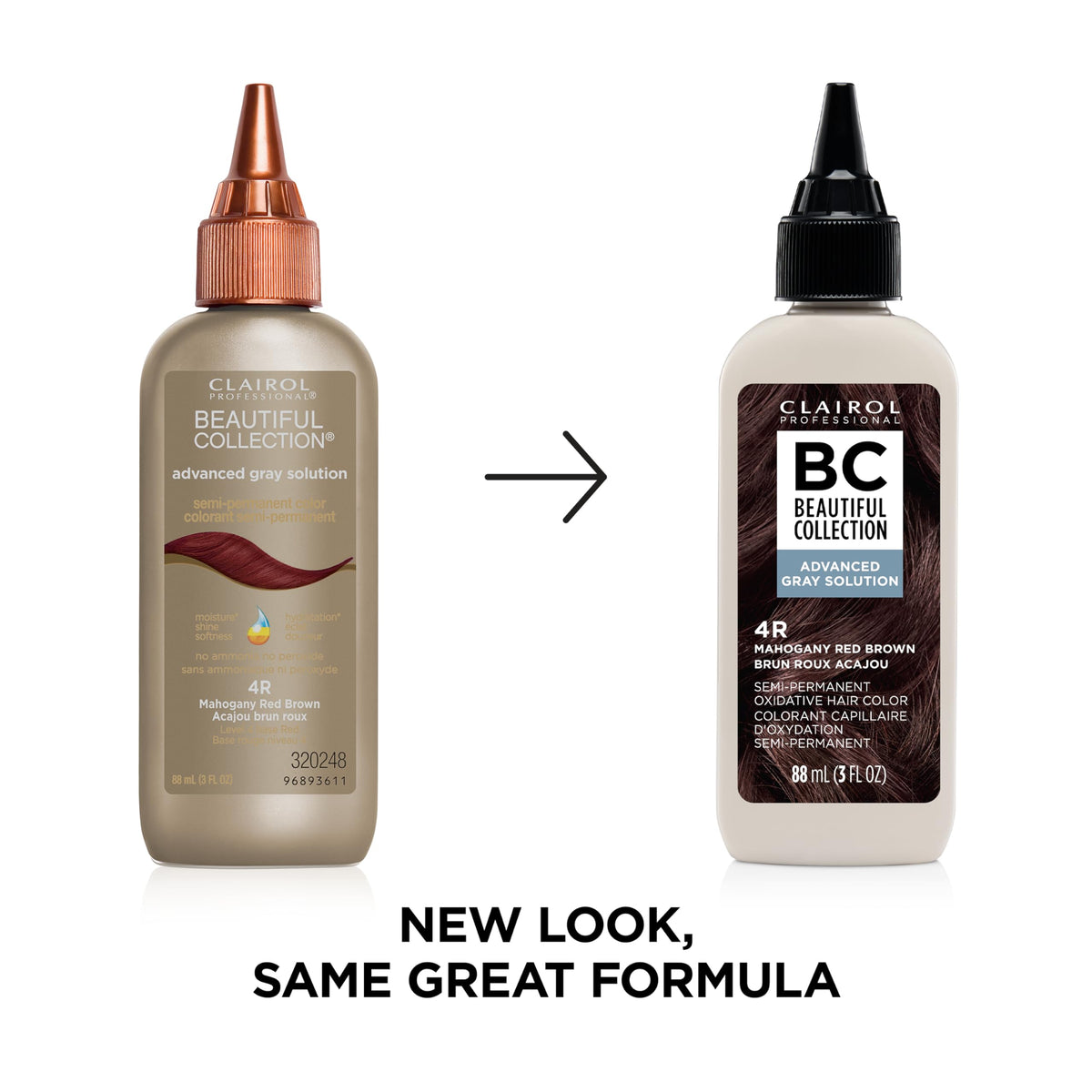 Clairol Professional close-up of powder texture demonstrating gentle, low-damage formula