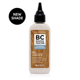 Clairol Professional tube close-up showing creamy texture and easy mixing benefit