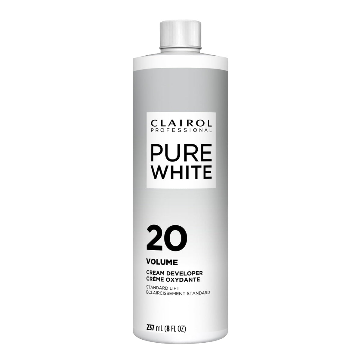 Clairol Professional front packaging showing 16 oz bottle and product name for clarity