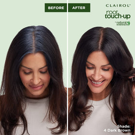 Clairol application brush and dye tube for precise root coverage