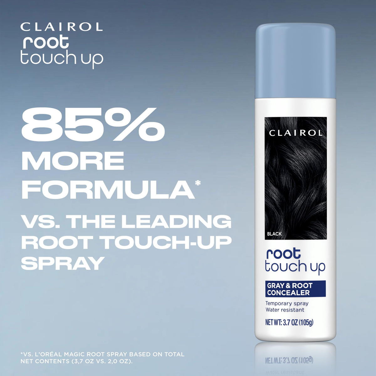 Clairol on bathroom counter lifestyle scene for quick touch-up readiness