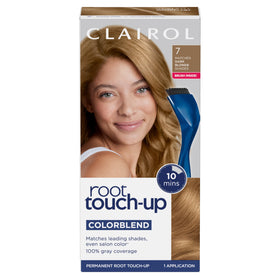 Clairol front packaging displaying product and shade for quick purchase benefit