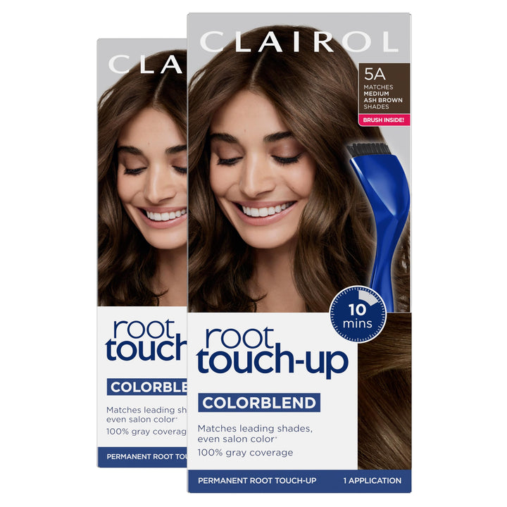 Clairol front packaging showing kit and shade for quick identification and confidence