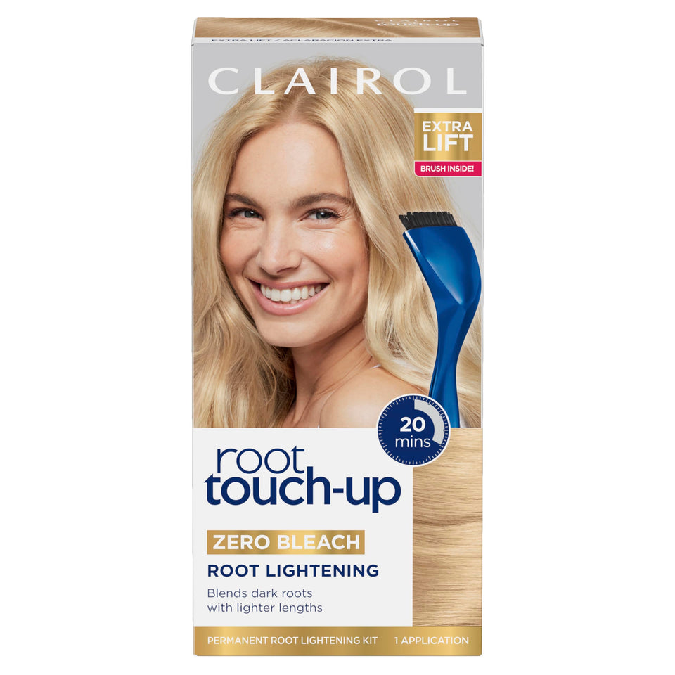 Clairol front packaging showing kit and shade for easy selection