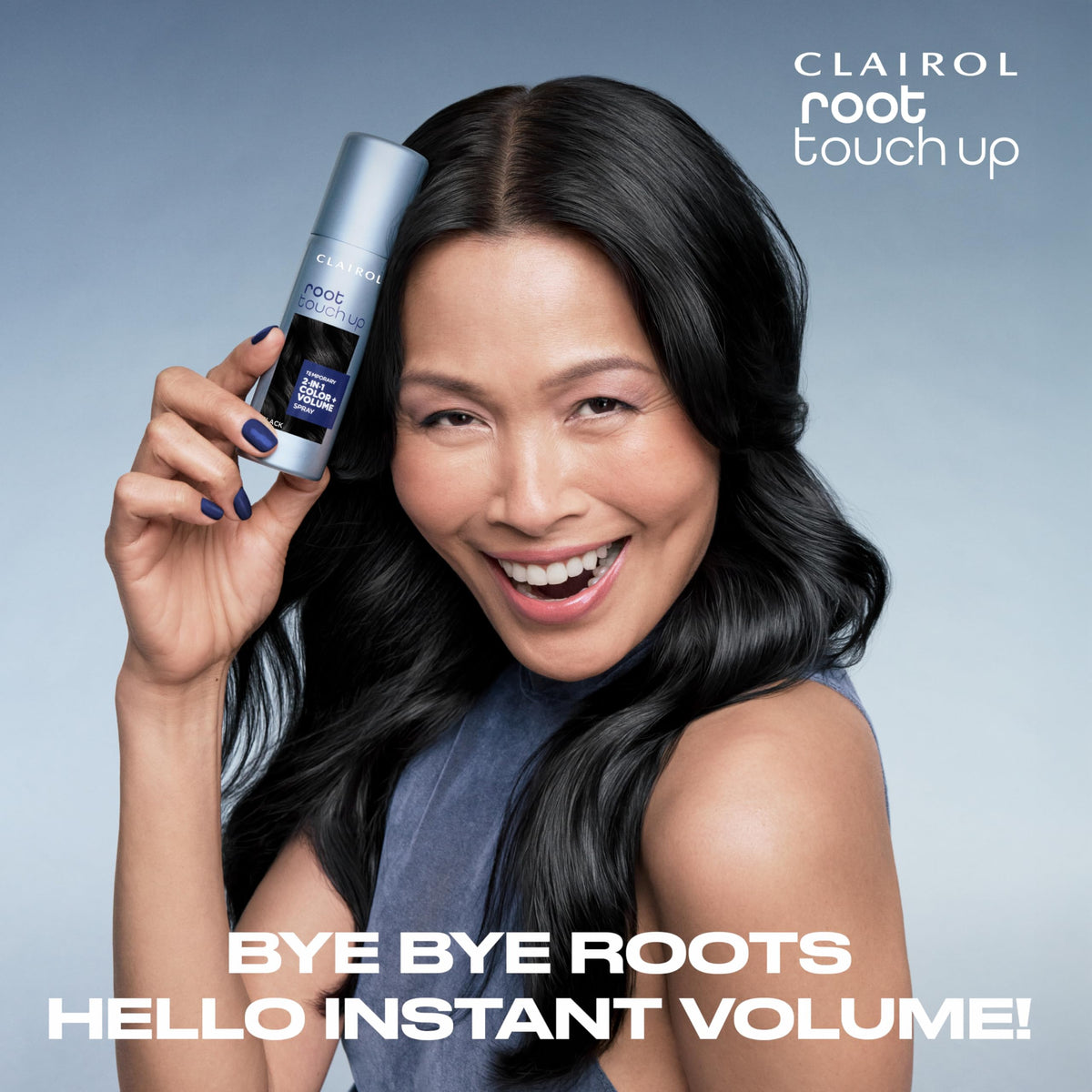 Clairol label highlighting ammonia-free formula and worry-free benefit