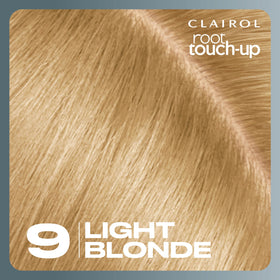 Clairol kit on bathroom counter depicting easy at-home touch-up routine