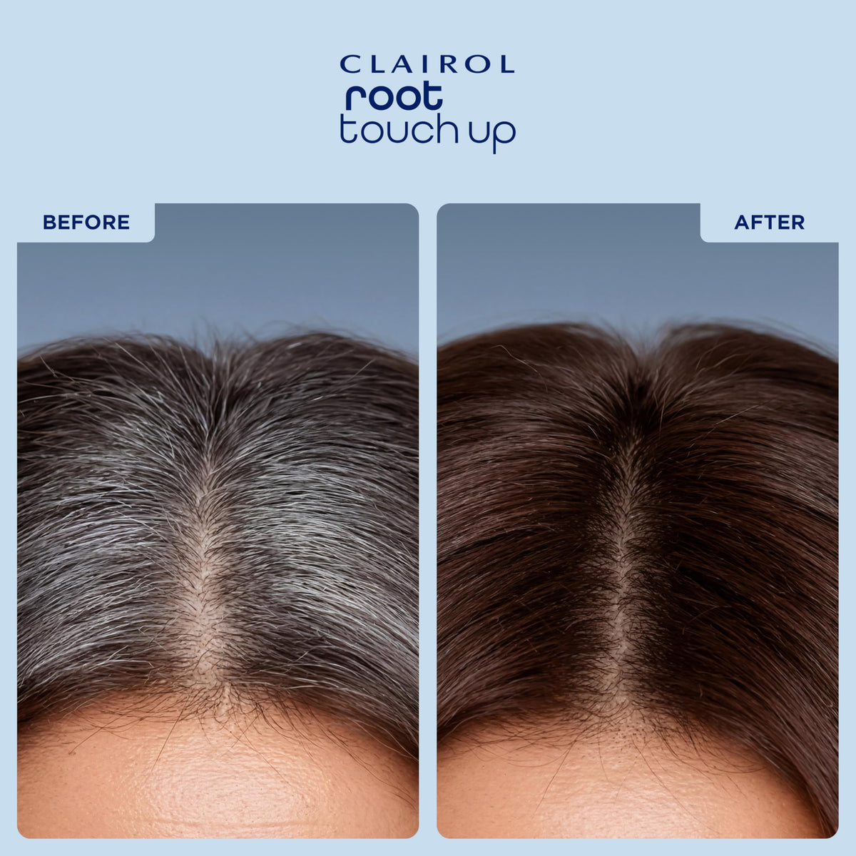 Clairol close-up of hair texture and finish for natural-looking lift
