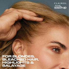 Clairol kit beside hand for scale showing compact, travel-friendly size