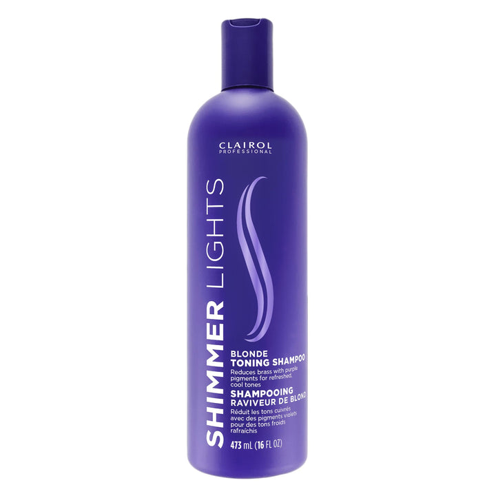 Clairol Professional front packaging showing bottle and product benefit