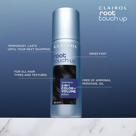 Clairol textured hair after application showing fuller-looking volume benefit