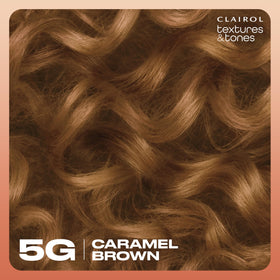 Clairol Textures & Tones kit next to hand to show compact size