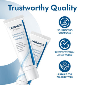 Claranova Lavouria conceptual before-and-after image showing improved tone