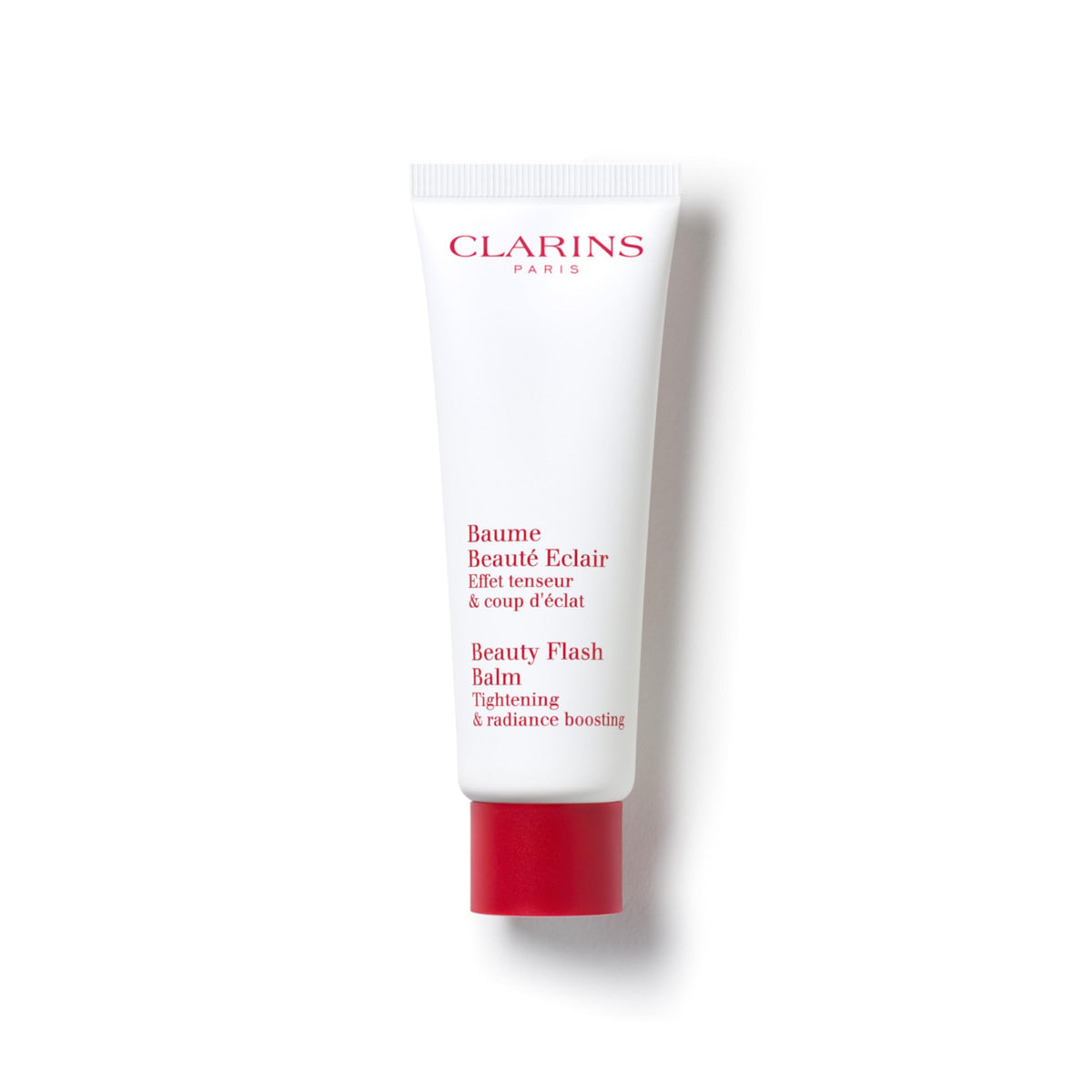 Clarins jar front view showcasing product and instant glow benefit