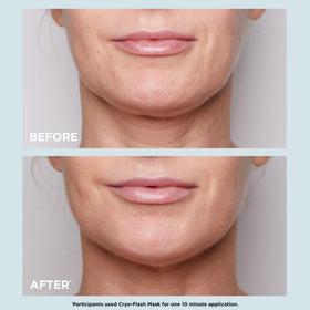 CLARINS Cryo-Flash tube open dispensing product for easy application