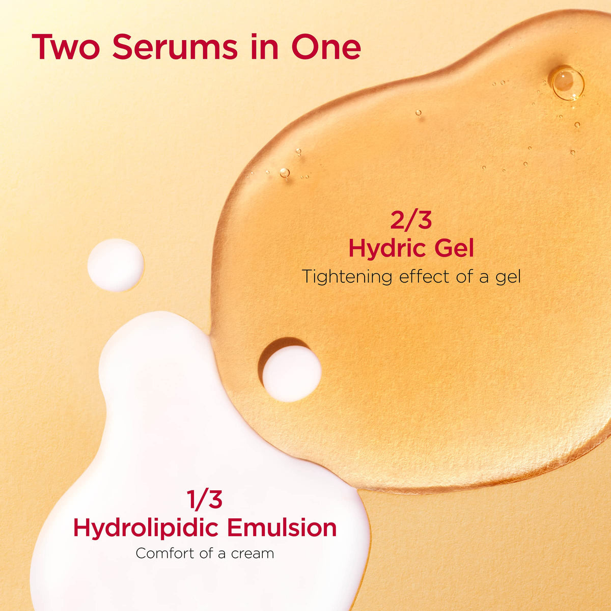 Clarins Double Serum Eye close-up label showing ingredients and 0.6 oz size clarity