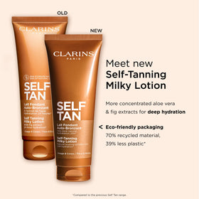 CLARINS Ingredients label close-up showing Aloe Vera and Glycerin for 24-hour hydration
