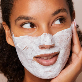 CLARINS in morning routine setting showing fast-refresh benefit before makeup application