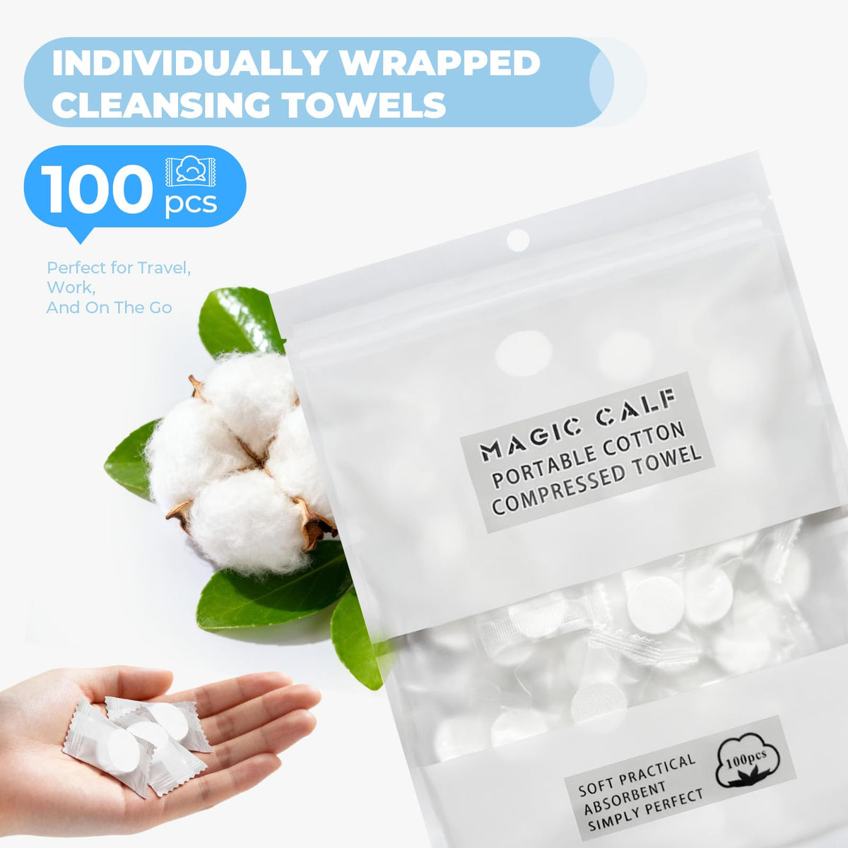 Classycoo towel used for face cleansing in bathroom showing gentle care