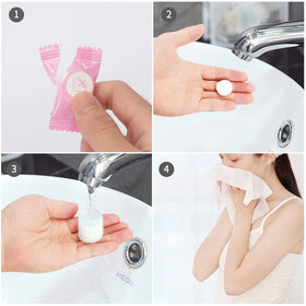 Classycoo expanded towel flat lay showing soft cotton cleaning surface