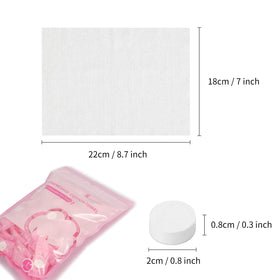 Classycoo towels inside travel bag demonstrating space-saving portability