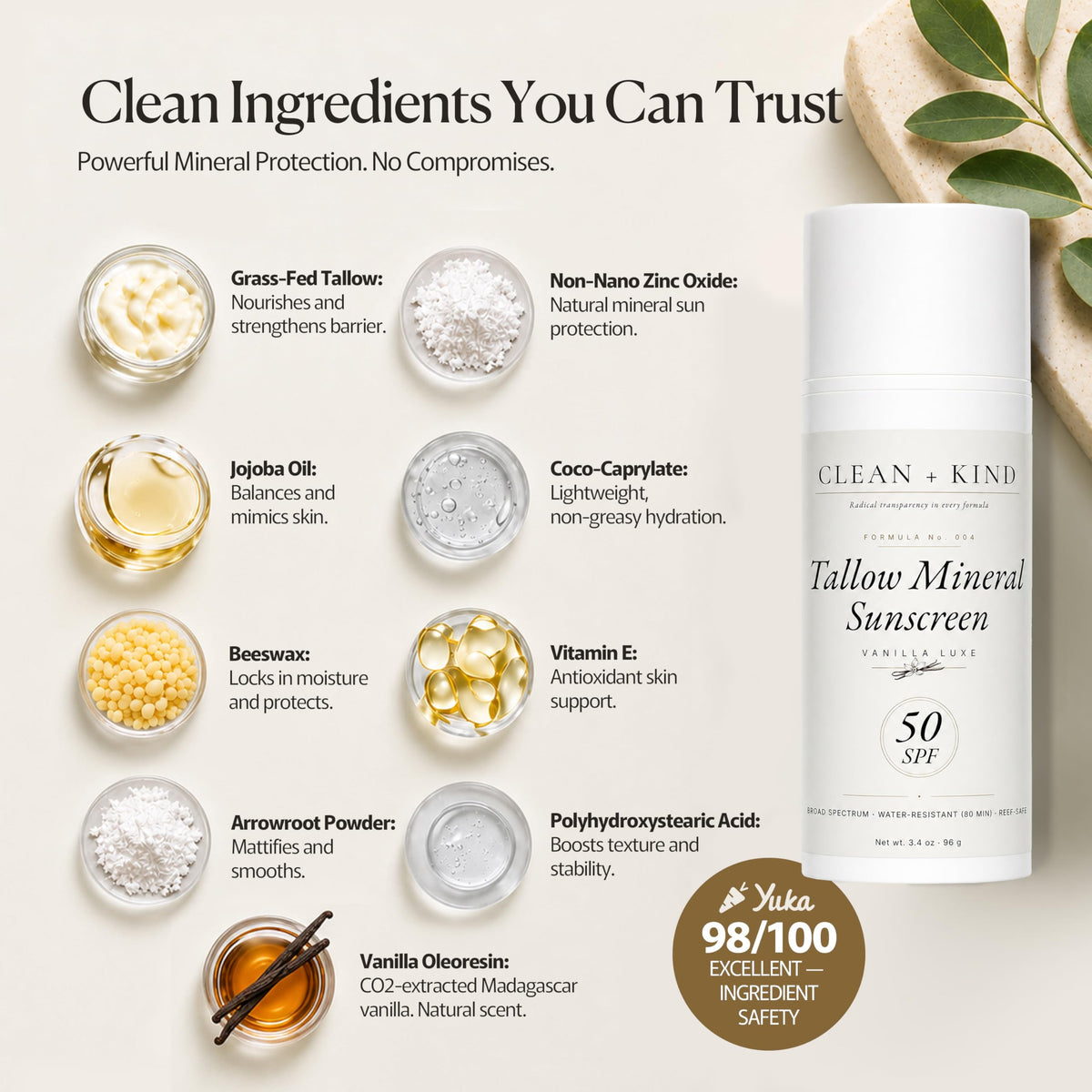 Clean + Kind pump dispensing product into hand for easy application benefit
