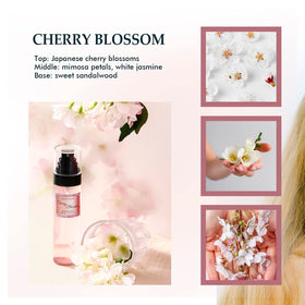 Clean-n-Fresh Cherry Blossom bottle front view illustrating fresh floral scent