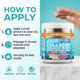 Clean Nutraceuticals cream on hand demonstrating lightweight spreadability and hydration benefit