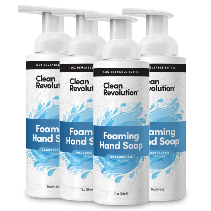 Clean Revolution front packaging 14oz showing product and unscented benefit
